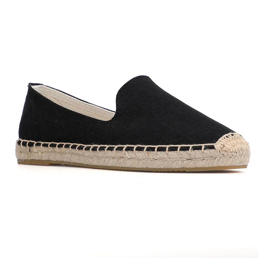 2021 Real Sapatos Espadrilles Women's Fashion Flat Shoes Zapatillas Mujer Spring Slip On Fishermen Hemp Rope Cartoon Linen Girl