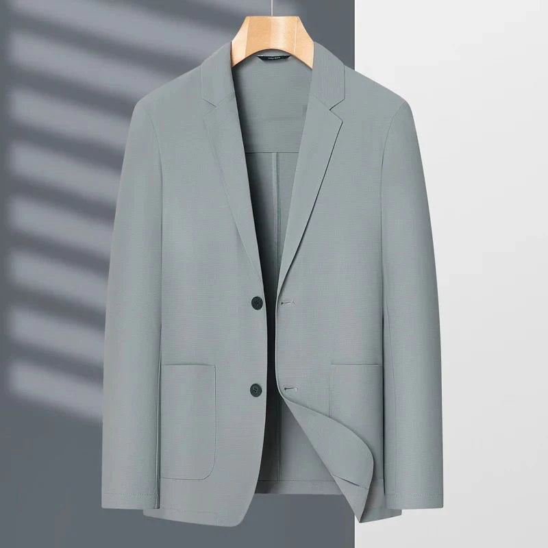 Summer small suit for men, no perm casual half sleeve sunscreen single piece, five quarter sleeve high-end suit BT05
