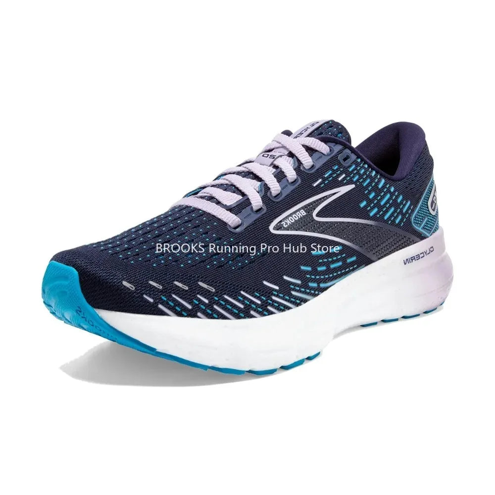 Original Brooks Men’s & Women’s Glycerin 20 Neutral Running & Walking Shoe Shock-Absorbing Marathon Professional Casual Sneakers