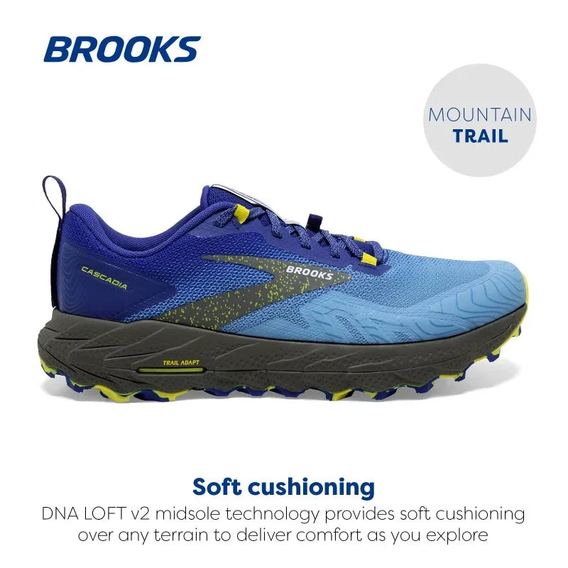 Brooks Men’s & Women’s Cascadia 17 Trail & Road Running Shoe