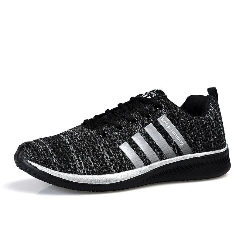 New large size men's net casual shoes comfortable sports lightweight non-slip high quality men's sports shoes