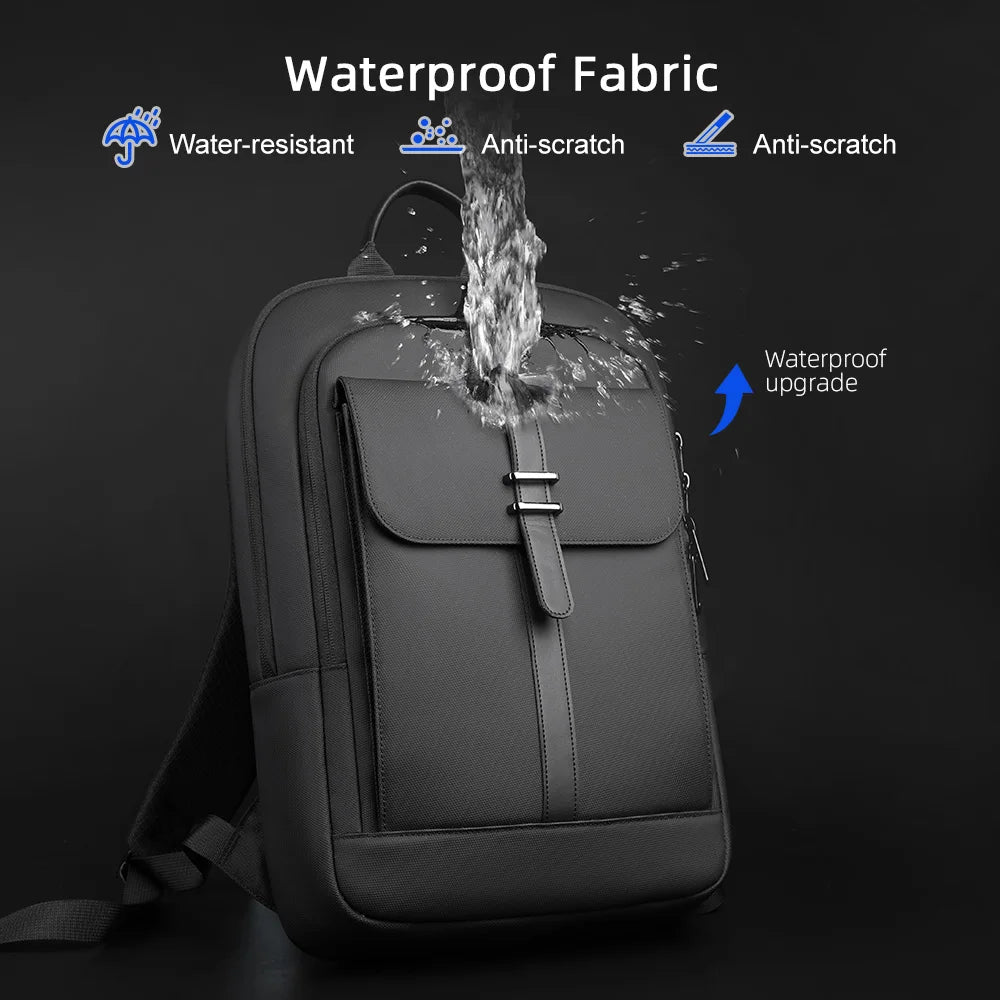 Heroic Knight Laptop Backpack Slim Men Business Backpack Multifunctional Waterproof Work Backpack Casual College Travel Daypack