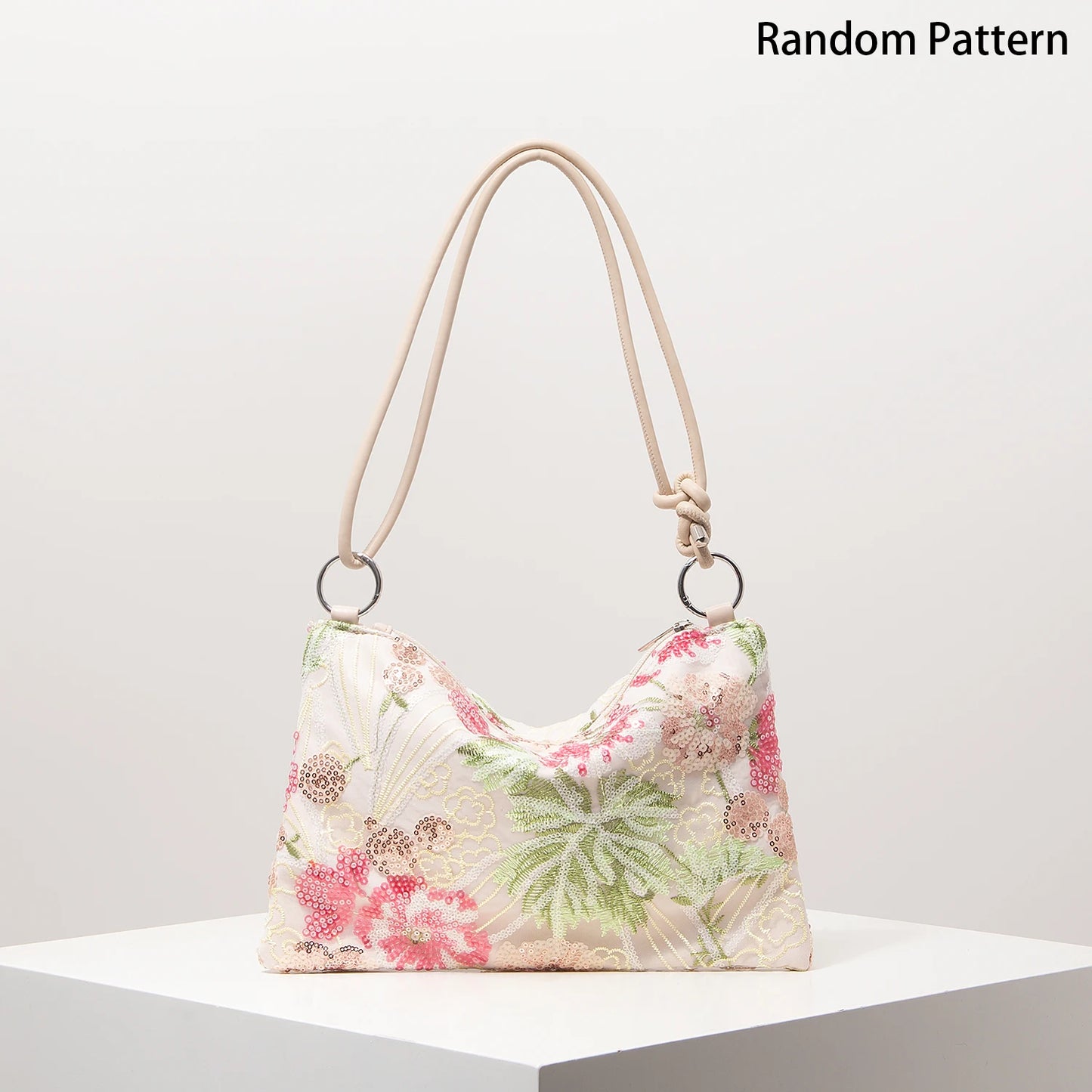 Luxury Shoulder Bag For Ladies,Floral Bag,Prom Bag,Prom Dresses For Women,Prom Accessories,Bridal Party,Sequin Bag