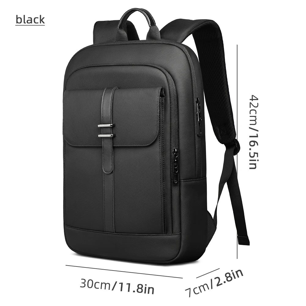 Heroic Knight Laptop Backpack Slim Men Business Backpack Multifunctional Waterproof Work Backpack Casual College Travel Daypack