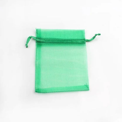 Organza Gift Bag Jewelry Packaging Bag Wedding Party Goodie Packing Favors Cake Pouches Drawable Bags Present 50pcs/lot (4 Size)