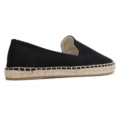 2021 Real Sapatos Espadrilles Women's Fashion Flat Shoes Zapatillas Mujer Spring Slip On Fishermen Hemp Rope Cartoon Linen Girl