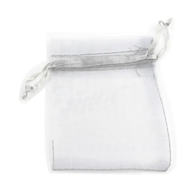 Organza Gift Bag Jewelry Packaging Bag Wedding Party Goodie Packing Favors Cake Pouches Drawable Bags Present 50pcs/lot (4 Size)