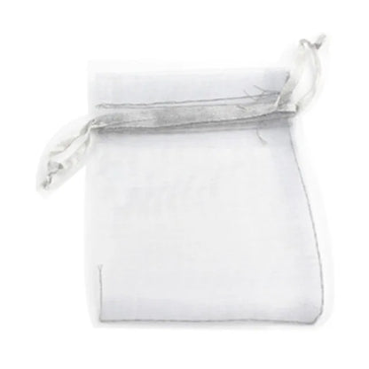 Organza Gift Bag Jewelry Packaging Bag Wedding Party Goodie Packing Favors Cake Pouches Drawable Bags Present 50pcs/lot (4 Size)