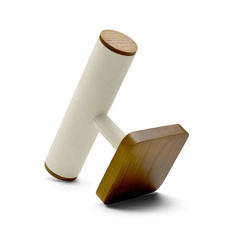 Oirlv Hot Wooden Hovering T-Bar Jewelry Display Stand Watches Bracelet Necklace Bangle Holder Jewelry Organization Holder Rack