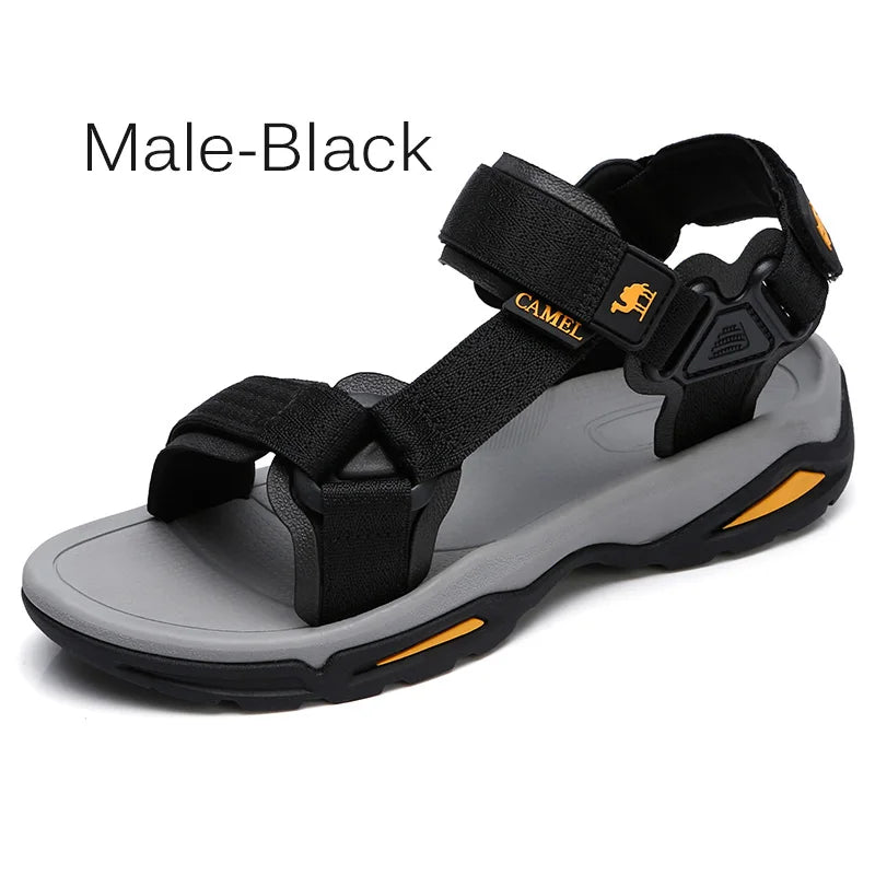 GOLDEN CAMEL Men's Sandal Outdoor Casual Shoes for Men Sandal Waterproof Non-slip Hiking Beach Sandals for Men Lightweight Shoes