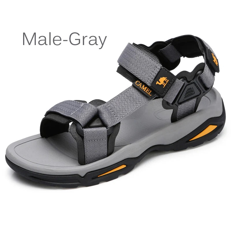 GOLDEN CAMEL Men's Sandal Outdoor Casual Shoes for Men Sandal Waterproof Non-slip Hiking Beach Sandals for Men Lightweight Shoes