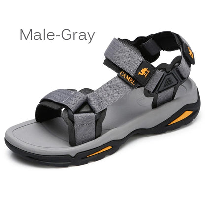 GOLDEN CAMEL Men's Sandal Outdoor Casual Shoes for Men Sandal Waterproof Non-slip Hiking Beach Sandals for Men Lightweight Shoes