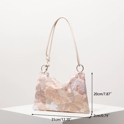 Luxury Shoulder Bag For Ladies，Floral Bag，Prom Bag，Prom Dresses For Women，Prom Accessories，Bridal Party，Sequin Bag