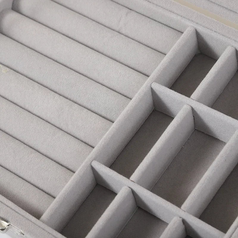 Jewelry Storage Box Earring Ring Necklace Organizers Storage Transparent Jewlery Holder Display Box for Jewelry  Classification