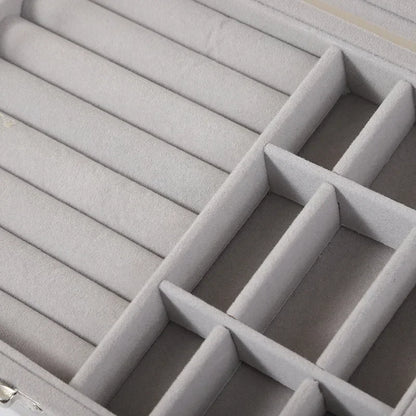 Jewelry Storage Box Earring Ring Necklace Organizers Storage Transparent Jewlery Holder Display Box for Jewelry  Classification