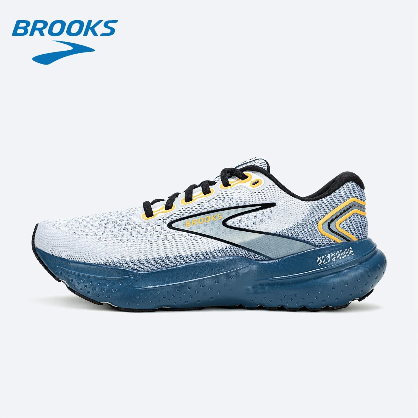 Brooks Glycerin 21 DNA LOFT Cushioning Running Shoes Shock Absorption Breathable Mesh Daily Marathon Training Athletic Sneakers
