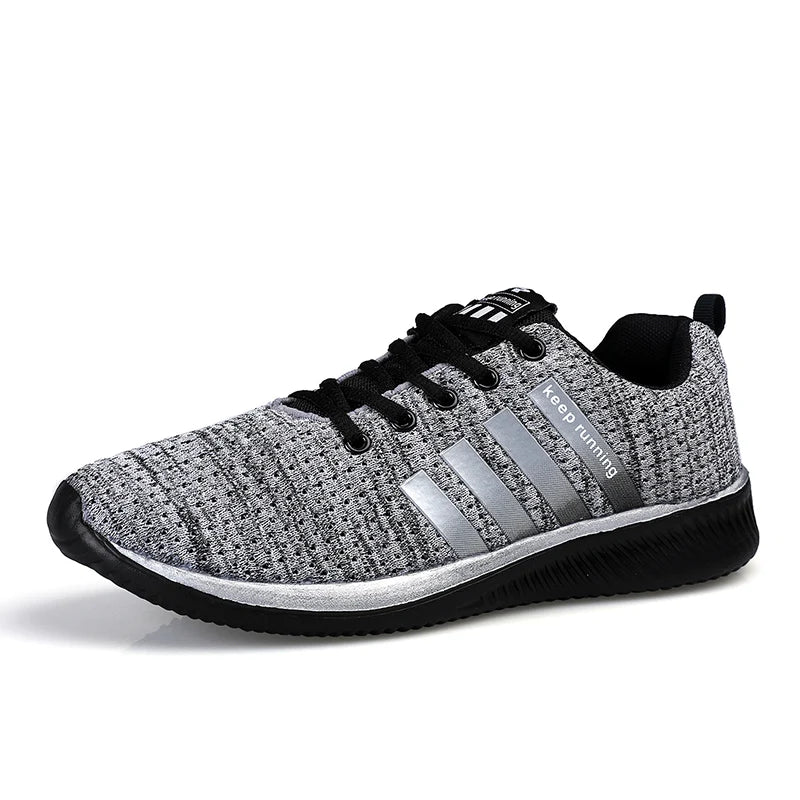 New large size men's net casual shoes comfortable sports lightweight non-slip high quality men's sports shoes