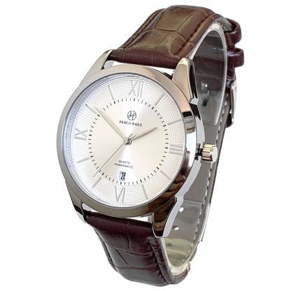 PABLO RAEZ Newest Fashion Quartz Watch Men Genuine Leather Male Wristwatch Top Luxury Brand Business Simple Clock Reloj Hombres