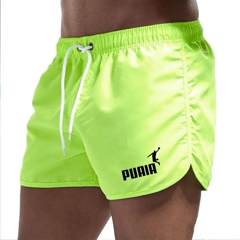 Men's Beach Shorts Summer Beach Trunks Sports Casual Pants Quick Drying Swimming Exercise Fitness Surf Ventilate Comfort Shorts