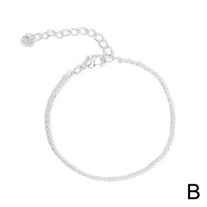 Chain Bracelet Delicate Trendy Fancy Hand Ornament Exquisite Chain Bracelet With Captivating Shine Dazzling Hand Ornament Unique