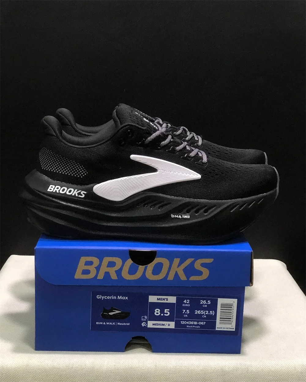 Brooks Glycerin Max Neutral Running Walking Shoe Men's & Women's Casual Sneakers Original