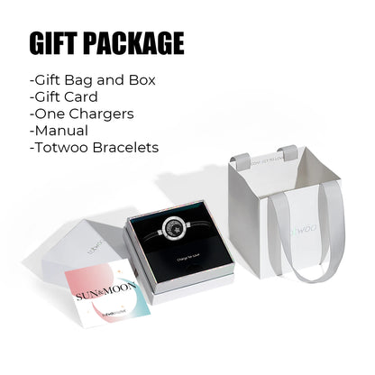 Totwoo Touch Single Bracelet - Long Distance Touch Bracelet Light up and Vibration Relationship Love Baracelet Smart Jewelry