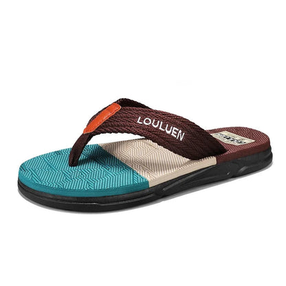Flip-Flops Men's Summer Outer Wear Non-Slip Wear-Resistant Flip-Flops Men's Outdoor Sports Beach Sandals