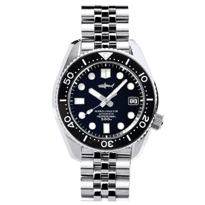 Heimdallr Watch For Men MM300 Sumo SBDX 300M Waterproof Sapphire Crystal Glass C3 Luminous Green Dial NH35 Automatic Movement