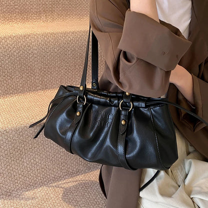 Luxury Brand Handbags Women New Vintage Armpit Totes Bag Large Capacity Commuting Versatile Shoulder Totes Bag Top Quality