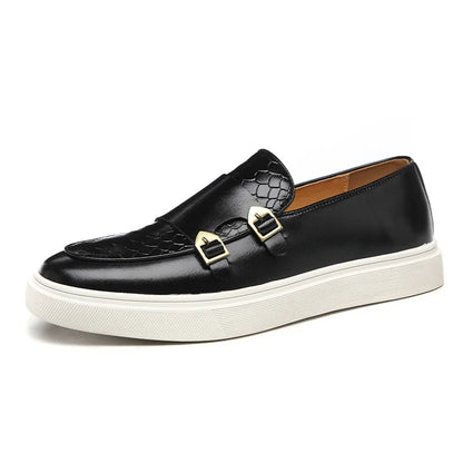 Loafers For Men Luxury Brand Genuine Leather Casual Driving Shoes Fashion Work Designer 2024 New Arrival Original Big Size 38-46