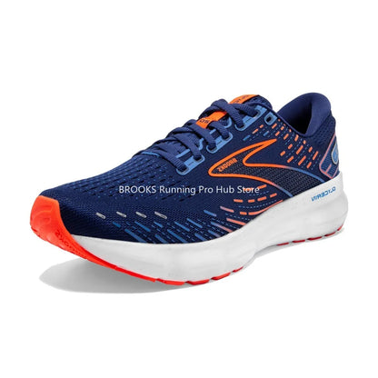 Original Brooks Men’s & Women’s Glycerin 20 Neutral Running & Walking Shoe Shock-Absorbing Marathon Professional Casual Sneakers