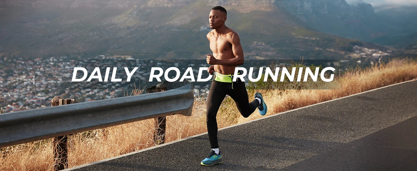 FitVille Trail Running Shoes Men's Sneakers Extra Wide Non-Slip Lightweight for Swollen Feet Arch Support Pain Relief