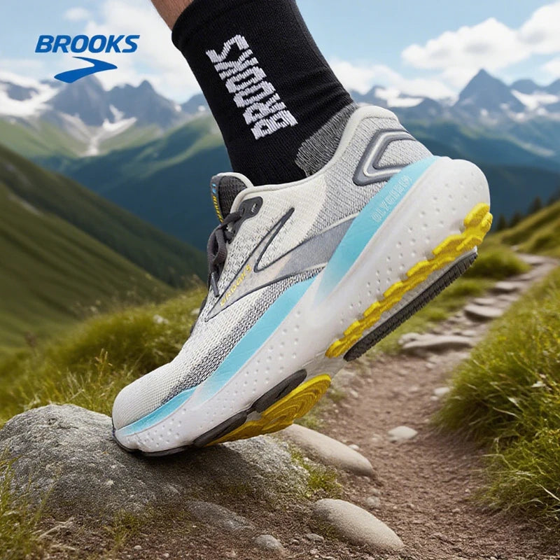 Brooks Glycerin 21 DNA LOFT Cushioning Running Shoes Shock Absorption Breathable Mesh Daily Marathon Training Athletic Sneakers
