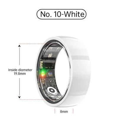 Smart Ring Bluetooth 5.1 Sleep Camera Remote Control Multiple Exercise Modes Wearable Fitness Ring