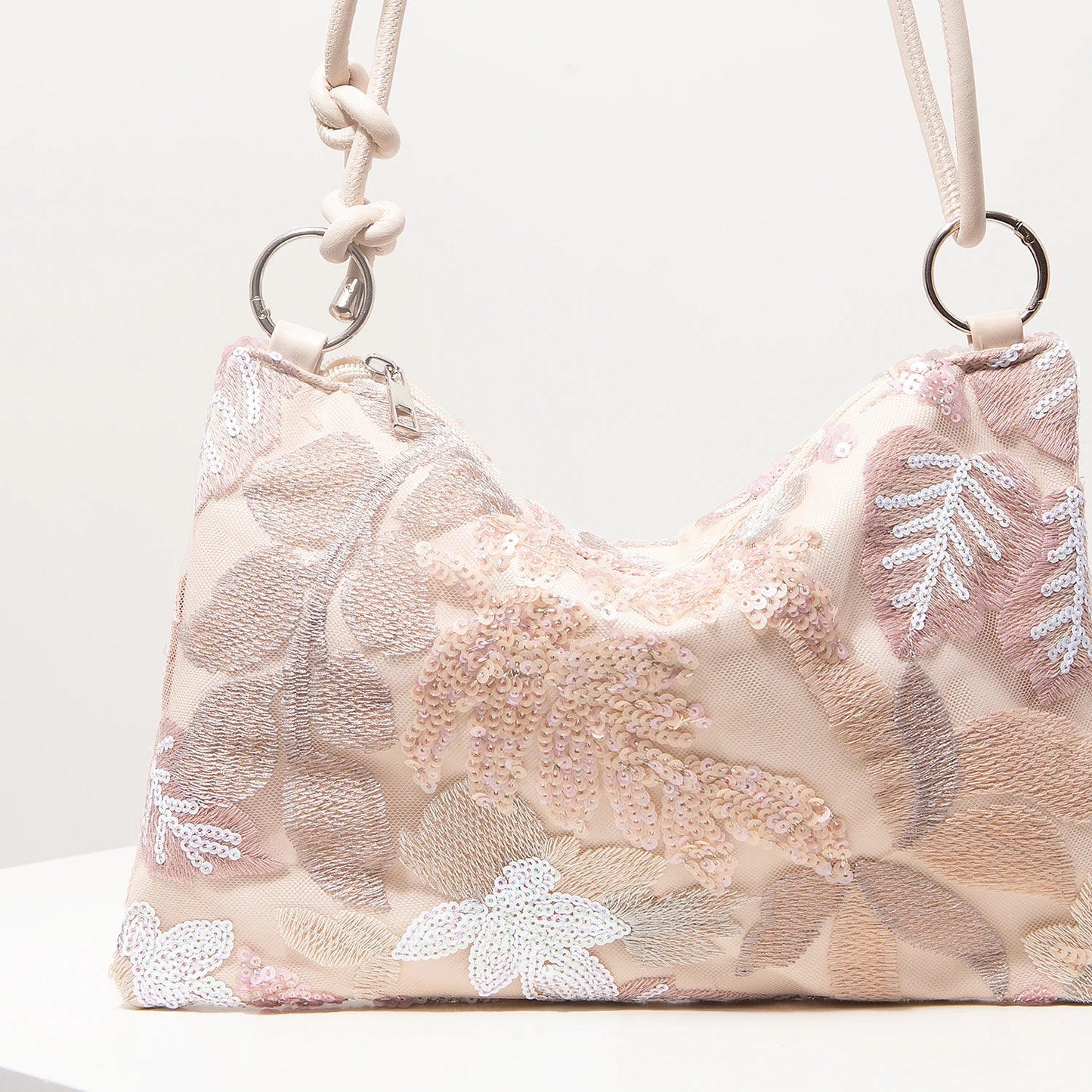 Luxury Shoulder Bag For Ladies，Floral Bag，Prom Bag，Prom Dresses For Women，Prom Accessories，Bridal Party，Sequin Bag