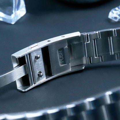 Cronos GS New 39mm Texture Luxury Men Business Dress Watches SW200 Automatic Mechanical Waterproof 100m  Female End Links L6037M