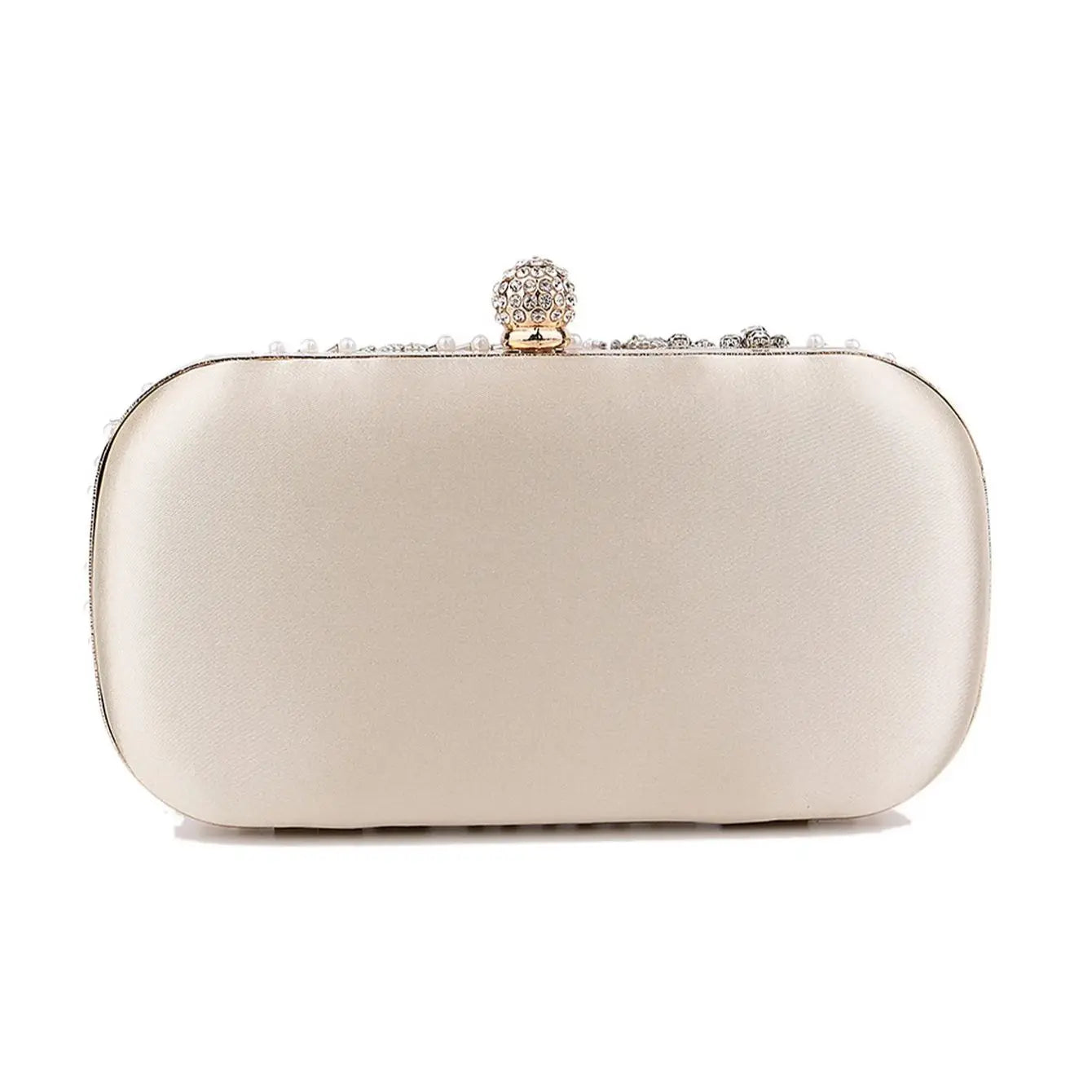 Satin Diamonds Party Hight Quality Women Day Clutch Diamonds Gift Wedding Evening Bags New Arrival Shoulder Chain Purse