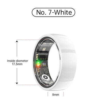 Smart Ring Bluetooth 5.1 Sleep Camera Remote Control Multiple Exercise Modes Wearable Fitness Ring