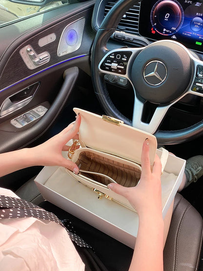 New Chinese and Luxury Makeup Bag with Charming Decoration and Scarves Women's Popular Versatile Handheld Crossbody Bag