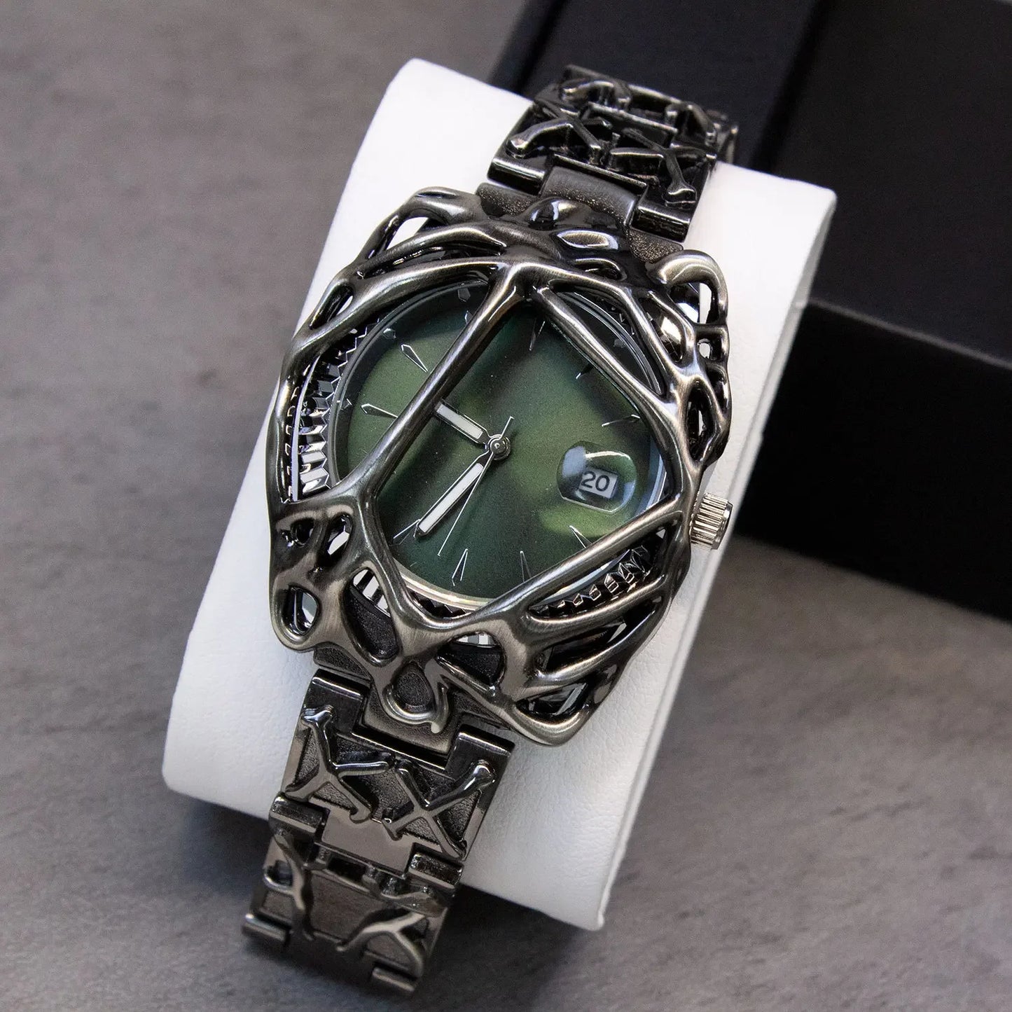 High Quality Original Y2k Quartz Watch Men Creative Shape Alabaster Unisex Medieval Niche Unique Hot Sell  AAA Clock Relógio