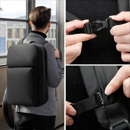 BANGE Smart Travel Backpack Business Flight Approved Carry on Backpack Large Capacity 15.6 inch Laptop Backpack for Men