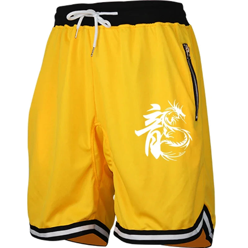 Summer Men Breathable Casual Beach Basketball Comfortable Fitness Sports Shorts Male Bermudas