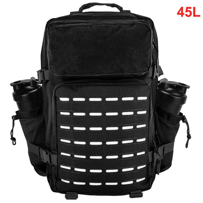 45L Tactical Backpacks Men Sports Travel Gym Hiking Bag Military Army Assault Pack Outdoor Camping Survival Hunting Rucksack