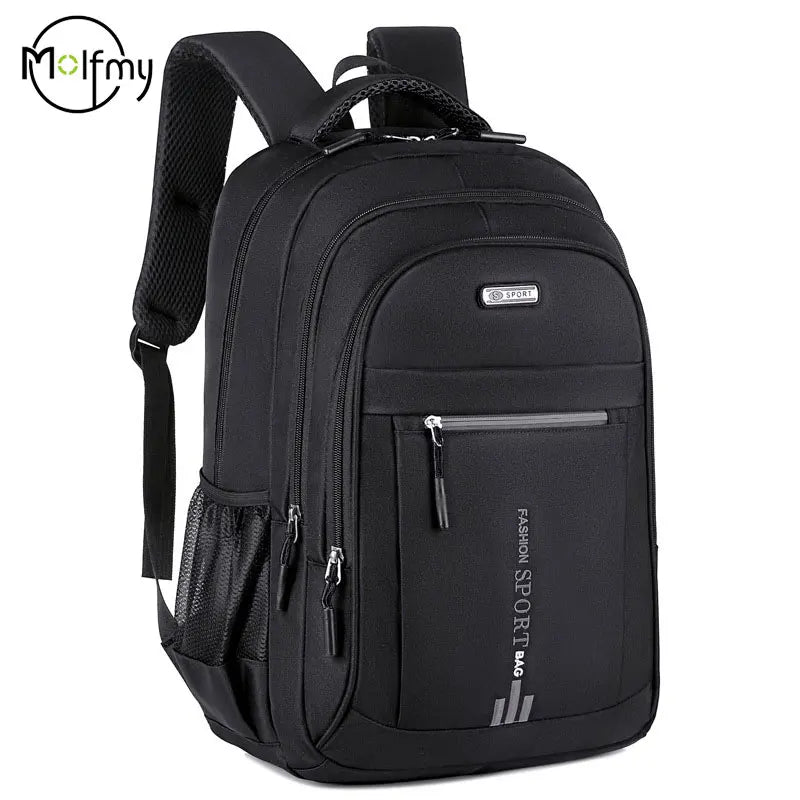 Men's Backpacks Oxford Waterproof Rucksack Business Computer Bag Casual Travel Backpack Senior HighSchool Student Schoolbag 2025