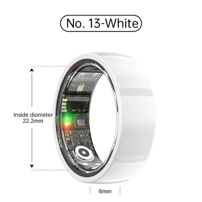 Smart Ring Bluetooth 5.1 Sleep Camera Remote Control Multiple Exercise Modes Wearable Fitness Ring