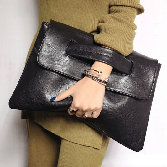 GWPPDMY Quality Women's Envelope Clutch Bag High Crossbody Bags for Woman Trend Handbag Messenger Bag Large Ladies Clutche