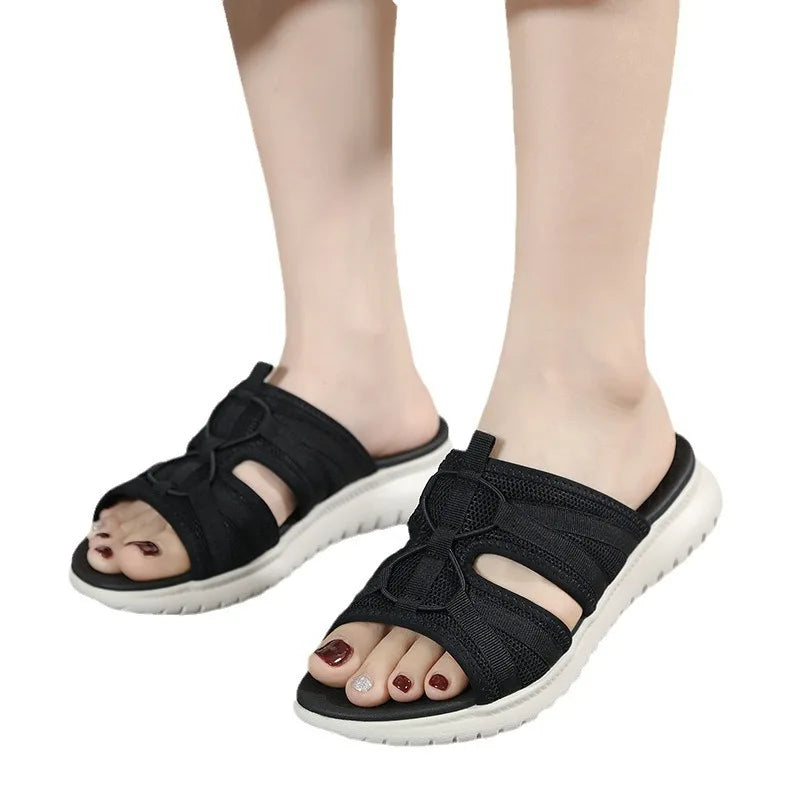Summer Platform Women  Flat Heel Women's House Slippers Casual Women's Flip Flops Ladies Shoes On Offer