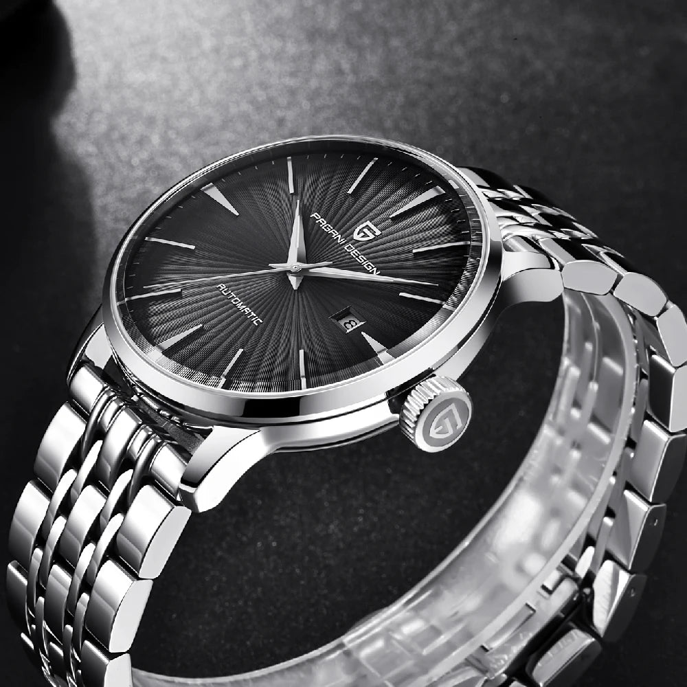 2025 New PAGANI DESIGN Fashion Brand Mechanical Men Watch 100M Waterproof Luxury Automatic Male Wrist Watch Sport Clock