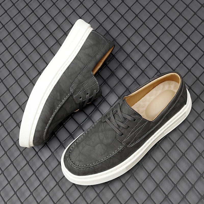High-quality Fashion New Loafers Outdoor Casual Sports Shoes Brand Designer Leather Shoes Soft Sole Comfort Luxury Driving Shoes