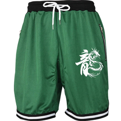 Summer Men Breathable Casual Beach Basketball Comfortable Fitness Sports Shorts Male Bermudas
